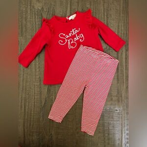 Starting Out Santa Baby Outfit baby girls 12 month